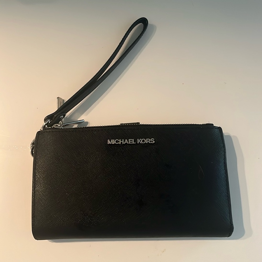 Michael Kors Large Double Zip Wallet Wristlet